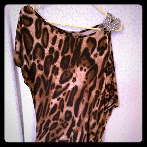 Cold Shoulder Party Dress🐆